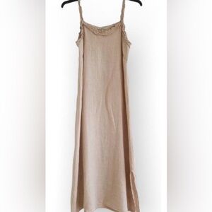 Francesca Bettini Linen Maxi Dress